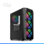 CASE ENKORE WINNER ENK 5002 4FAN LED S/FUENTE
