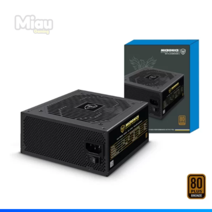 FUENTE DE PODER MICRONIC 650W 80+ BRONCE