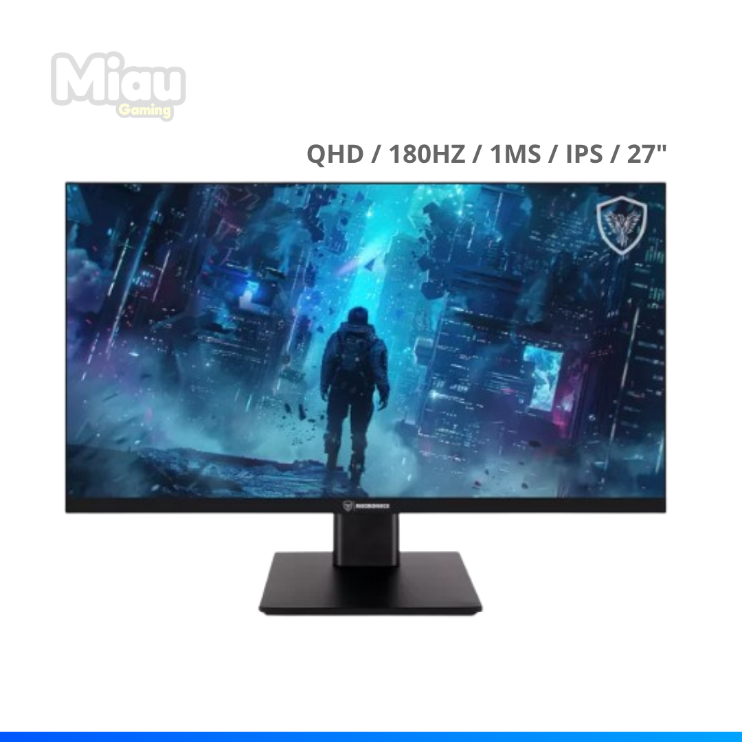MONITOR GAMER MIC MATRIX GM27FQ 27P QHD 2K 180HZ 1MS IPS MONITOR MATRIX GM27FQ 27"/ QHD / 2K / 180HZ /1MS / IPS - Imagen 1