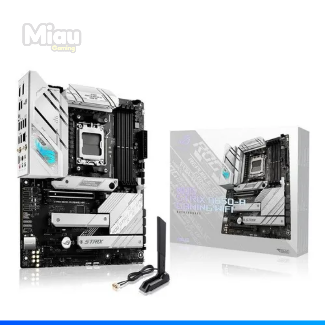 PLACA MADRE B650 A-GAMING ROG STRIX WIFI - AMD AM5 PLACA MADRE B650 A-GAMING ROG STRIX WIFI - AMD AM5 - Imagen 1