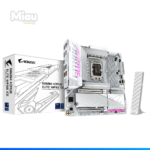 PLACA MADRE B860M GIGABYTE AORUS ELITE WIFI6E ICE - INTEL LGA 1851