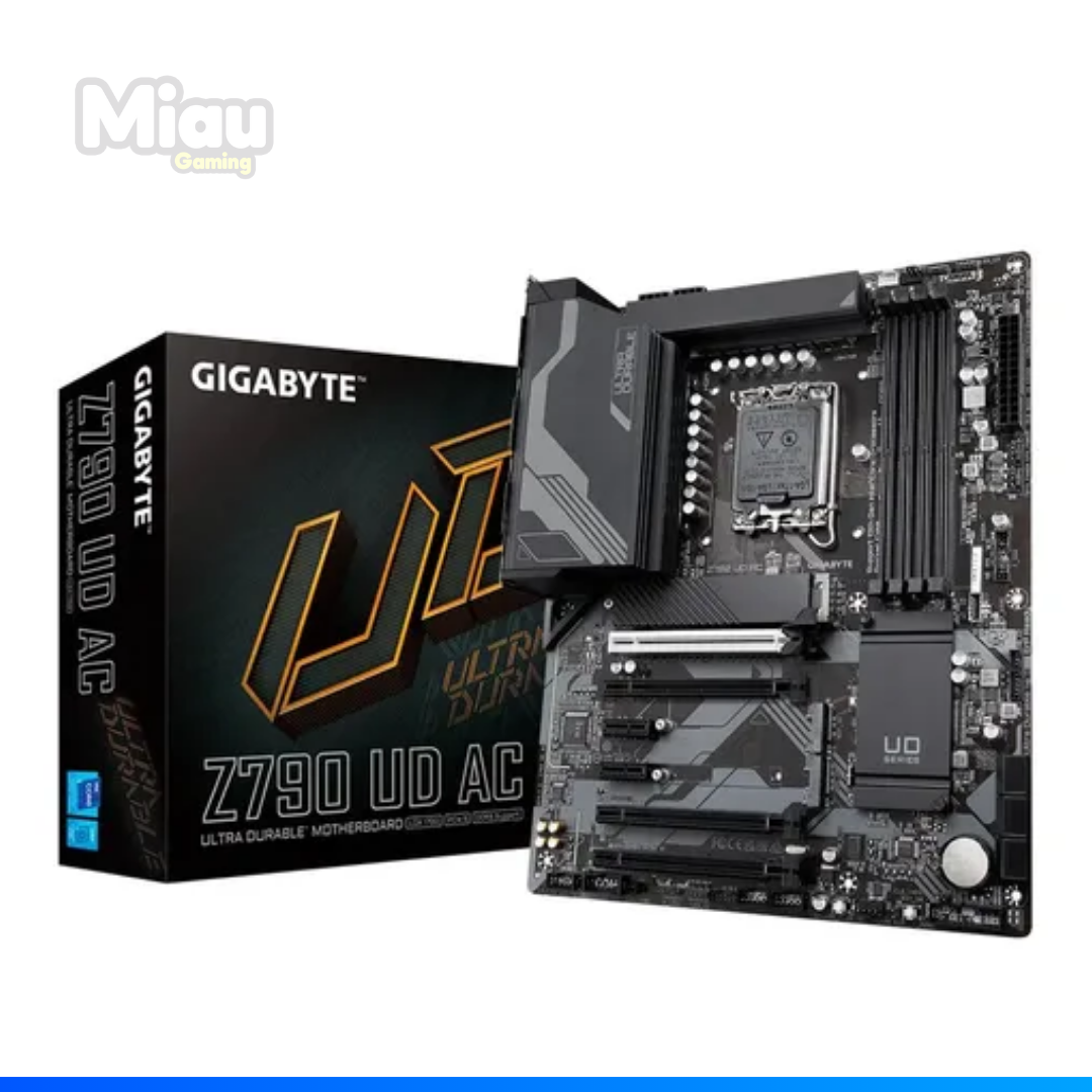 PLACA MADRE Z790 GIGABYTE UD AC - INTEL LGA1700 PLACA MADRE Z790 GIGABYTE UD AC - INTEL LGA1700 - Imagen 1