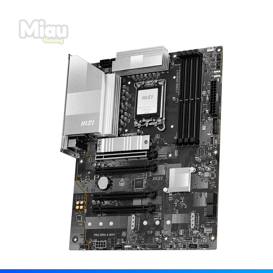 PLACA MADRE Z890-S MSI PRO WIFI - INTEL LGA 1851 PLACA MADRE Z890-S MSI PRO WIFI - INTEL LGA 1851 - Imagen 1