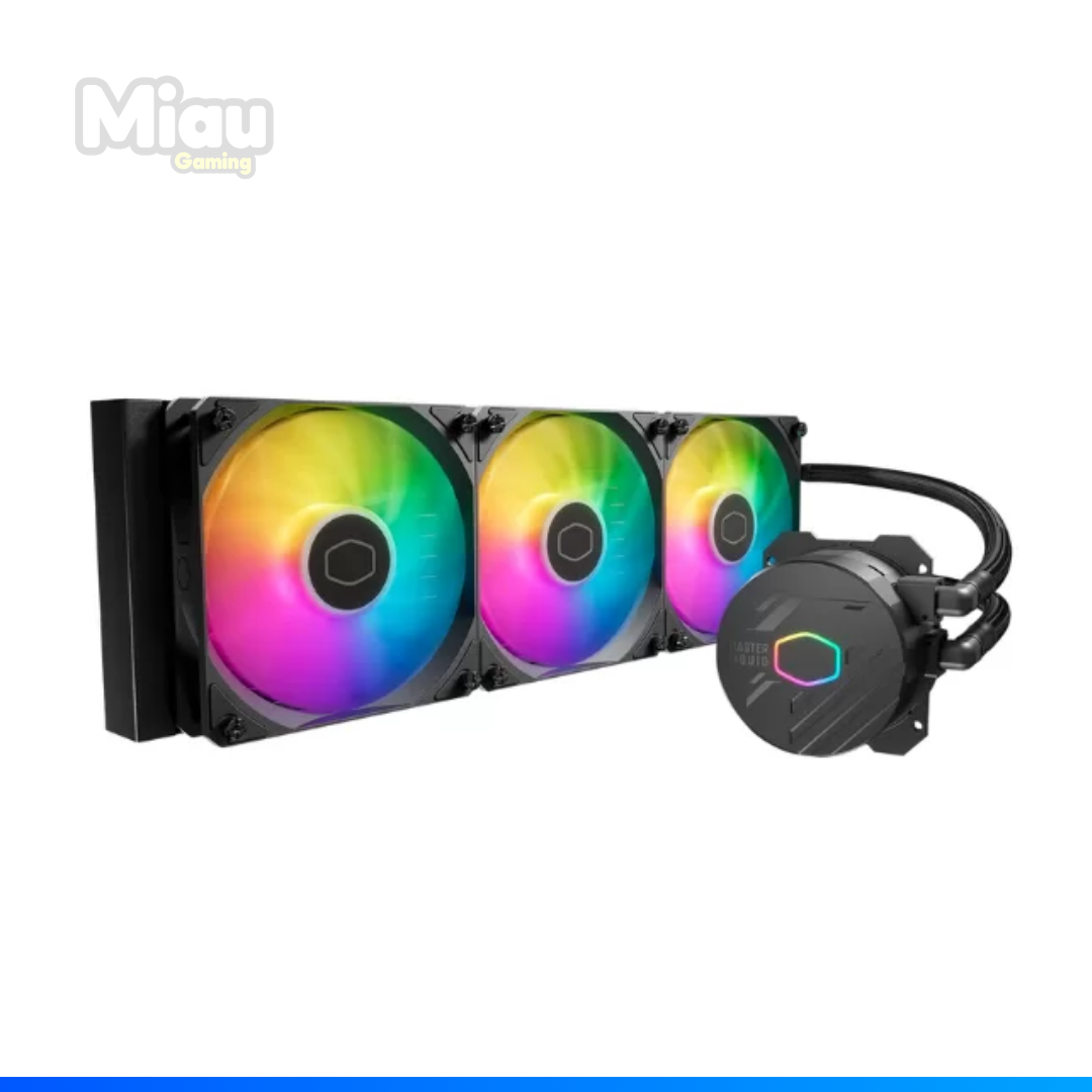 REFRIGERACION LIQUIDA COOLER MASTER ELITE LIQUID 360 BLACK ARGB REFRIGERACION LIQUIDA COOLER MASTER ELITE LIQUID 360 BLACK ARGB - Imagen 1