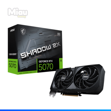 TARJETA DE VIDEO RTX 5070 12GB MSI SHADOW 2X